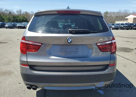 2012 BMW X3 xDrive35I from USA, damaged, VIN 5UXWX7C51CL737151